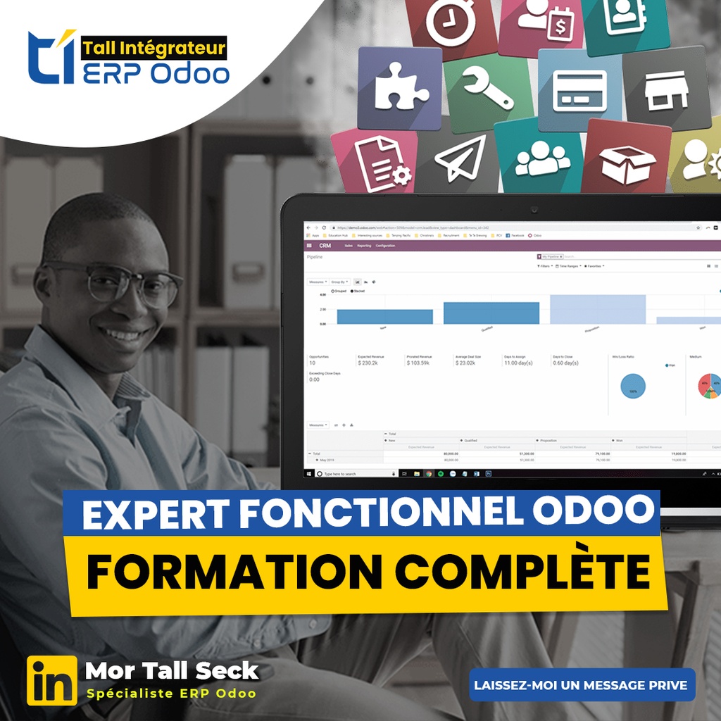 Fonctionnel Odoo | Formation complète 2023